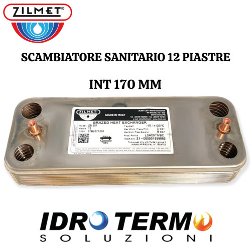 Zilmet 17b2071206 scambiatore - zilmet,